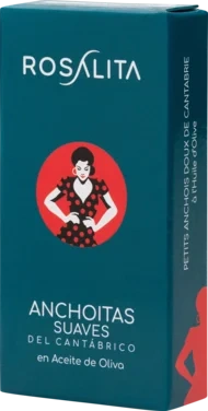 Ansjos i Oliven Olje Cantabria 50g Rosalita