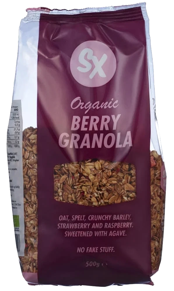 Økologisk berry granola
