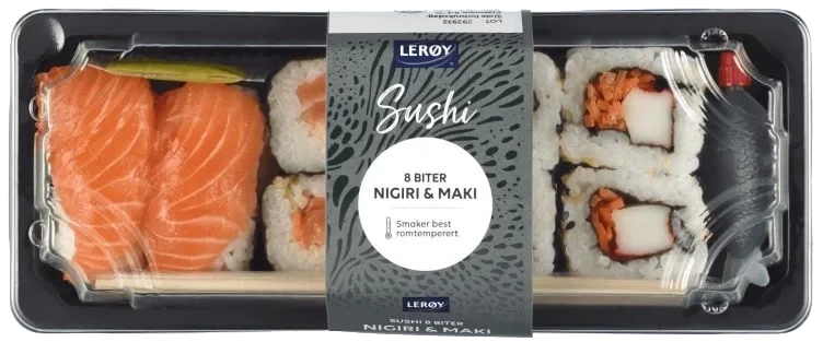 Sushi Maki Nigiri 8 Bit Lerøy