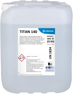 Titan 140 Grovrengjøringsmiddel 25kg