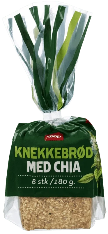 Coop Knekkebrød med Chia 180g