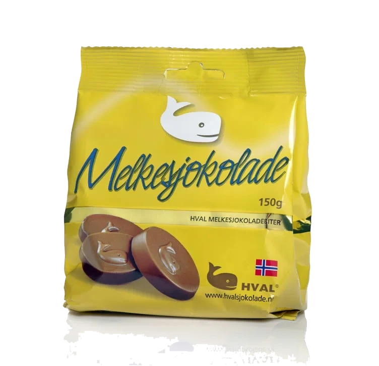 Melkesjokolade 150g Hval