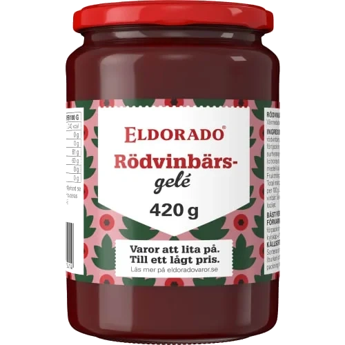 Rödvinbärs- Gelé