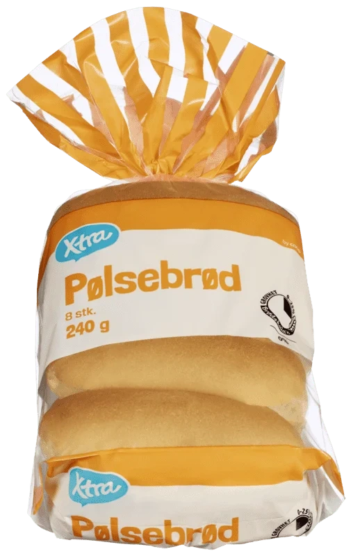 X-tra Pølsebrød 240g
