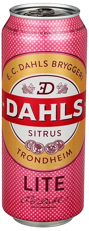Dahls Lite Sitrus 0,5l boks