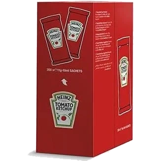 Ketchup Kuvert Heinz 200x11g