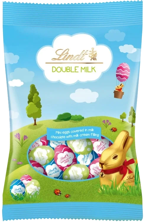 Mini Påskeegg Dobbel Melk 90g Lindt