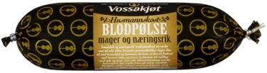 Blodpølse, Vossakjøt