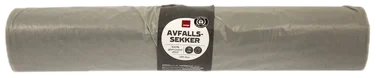 Avfallssekker 72x125cm Resirk Trans m/Knytehåntak Tpl