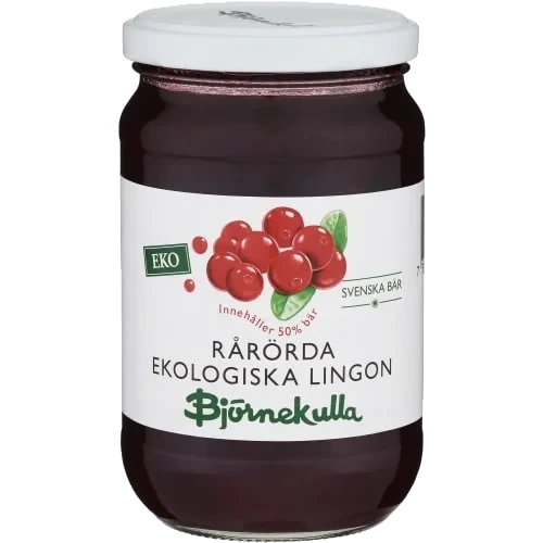 Rårörda Lingon Ekologiska