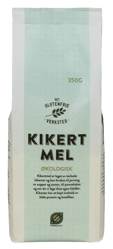 Det Glutenfrie Verksted Kikertmel 350g