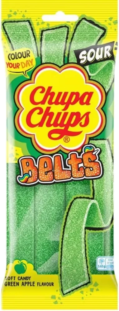 Chupa Chups Belts Green 120g