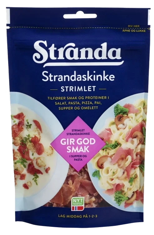 Strandaskinke Strimlet 100g Stranda