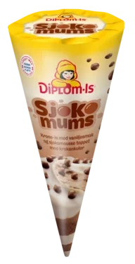Krone-is Sjokomums 125ml Diplom-is
