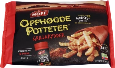 Opphøgde Potteter m/Krydder 450g Hoff