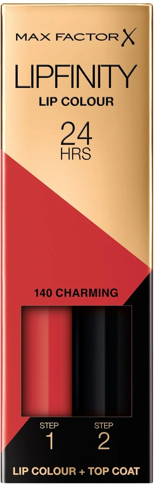 Max Factor Lipfinity 2-Step Long Lasting Lipstick 140 Charming