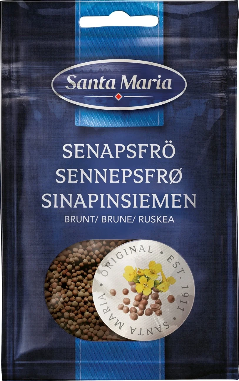 Senapsfrö Brunt