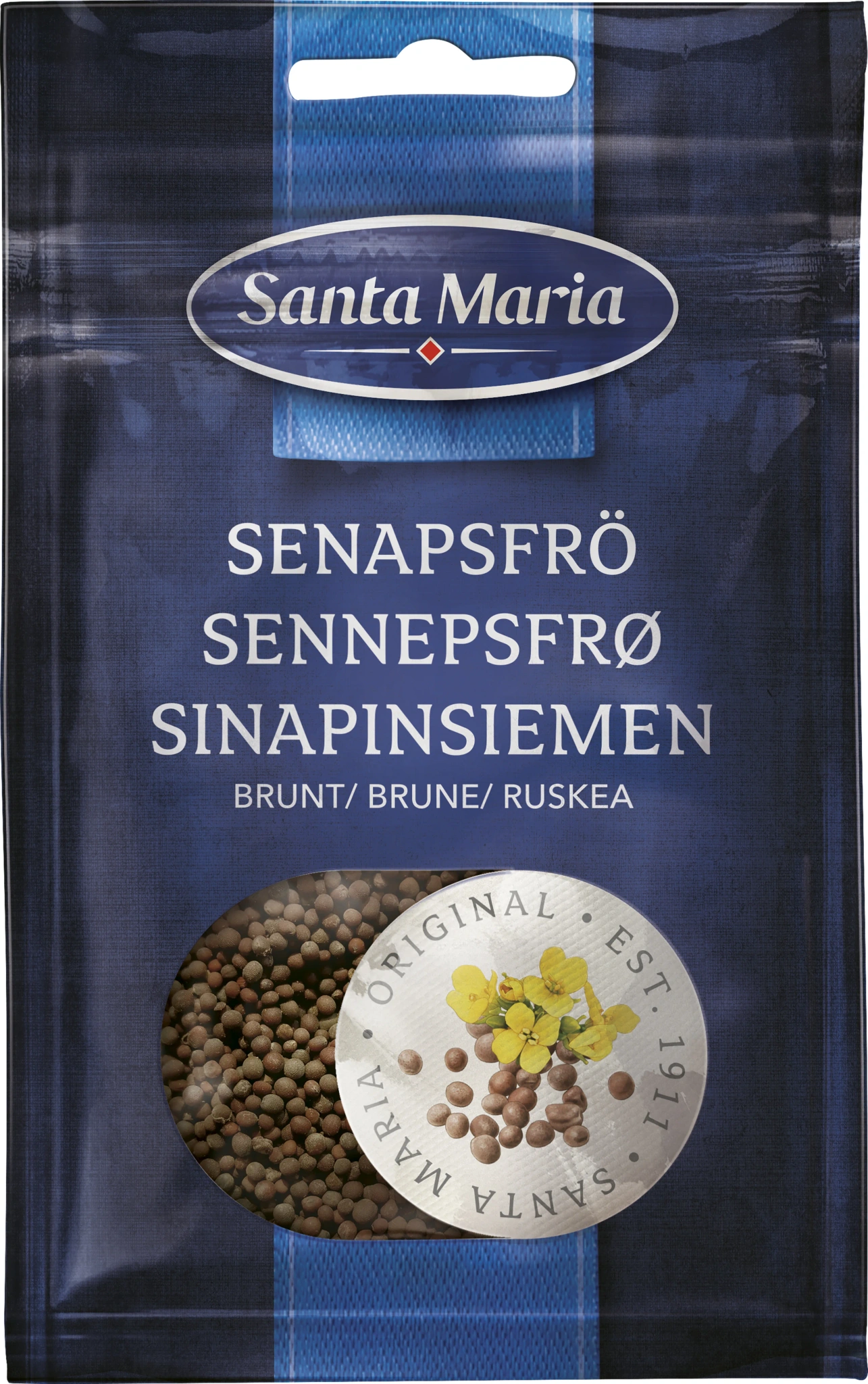 Senapsfrö Brunt