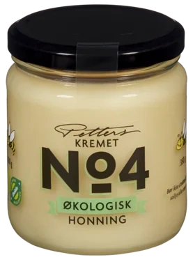 Honning No.4 Kremet Økologisk 350g