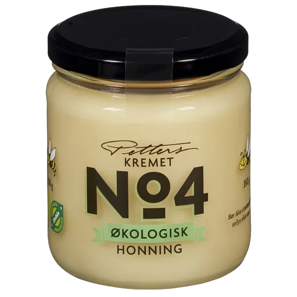 Honning No.4 Kremet Økologisk 350g
