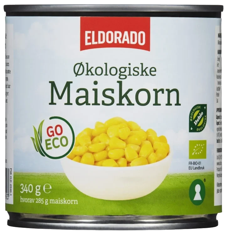 Maiskorn Økologisk 340g Go Eco