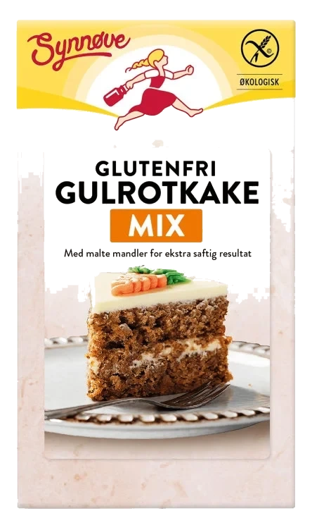 Gulrotkakemix 400g Synnøve Finden