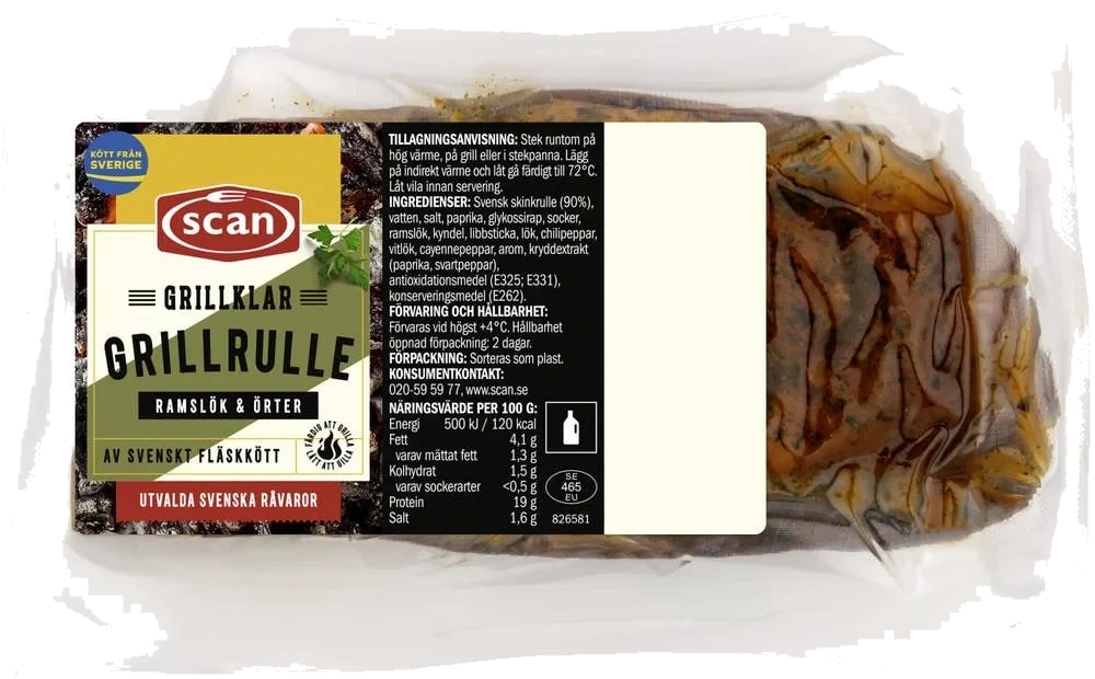 Grillrulle Ramslök & Örter