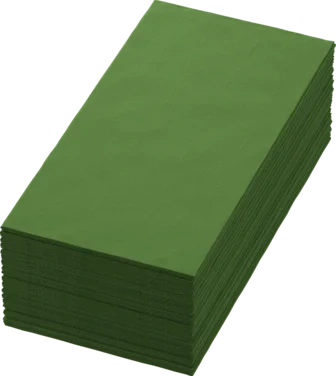 Serviett Biodunisoft 40cm 1/8br Leaf Green
