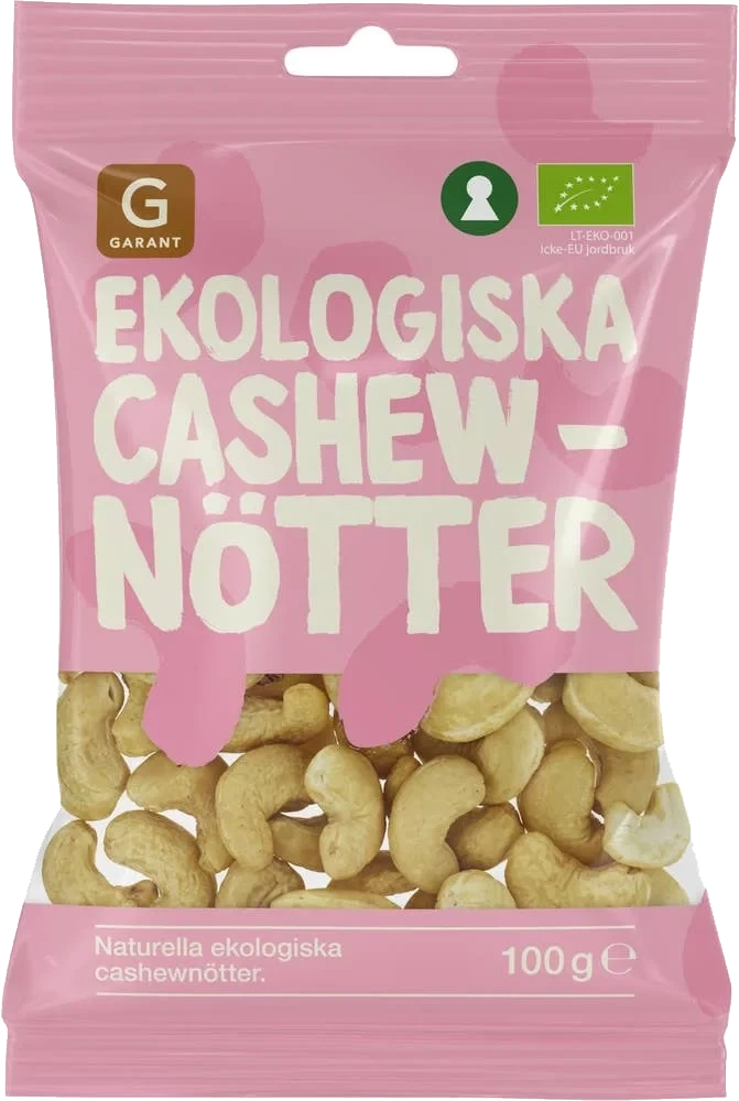 Cashewnötter Naturella EKO