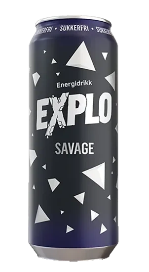 Explo Savage Sukkerfri 0,5l