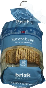 Glutenfri Havrebrød 500g Brisk Bakeri As