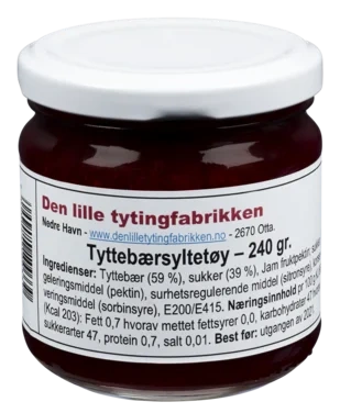 Tyttebærsyltetøy Syltetøy Dlt