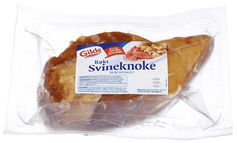 Gilde Røkt/Rå Svineknoke ca 1,3kg