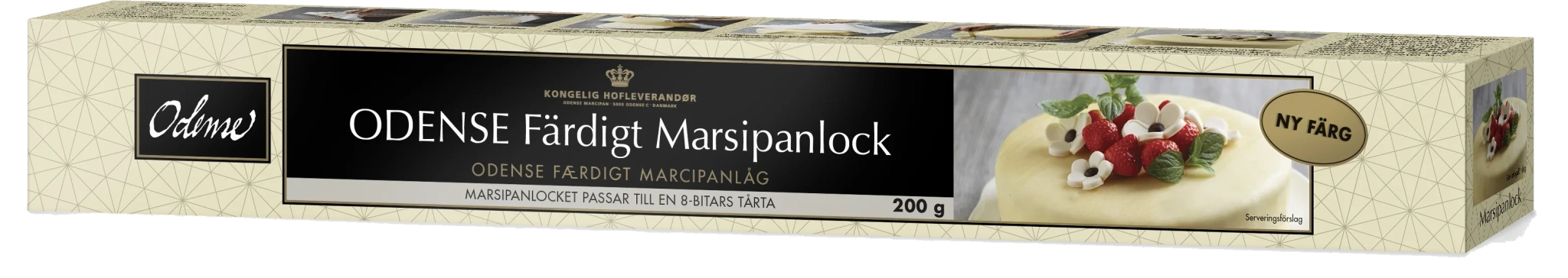 Marsipanlock Vitt