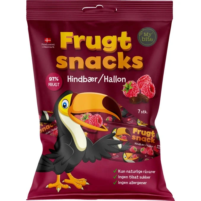 Fruktsnacks Hallon