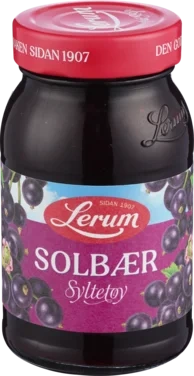Solbærsyltetøy 375g Lerum Den Gode Smaken