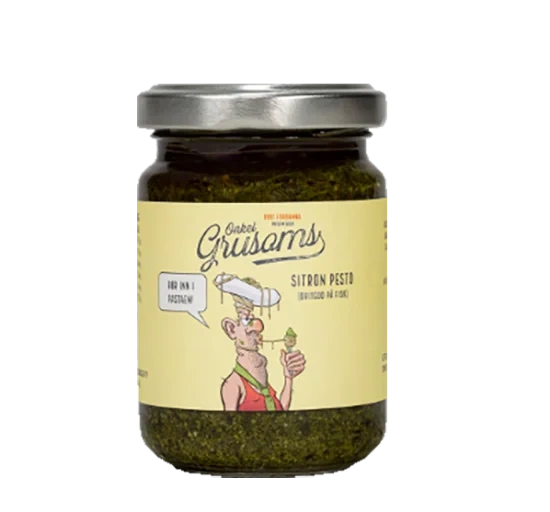 Onkel Grusom Sitron Pesto 135g