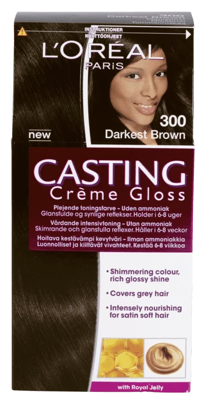 Loreal Paris     Casting Crème Gloss 300 Darkest Browm