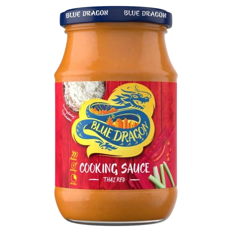 Thai Red Curry Cooking Sauce 370g Blue Dragon