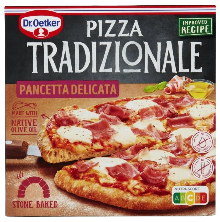 Tradizionale Pizza Panchetta Delicata 390g Dr.Oetker