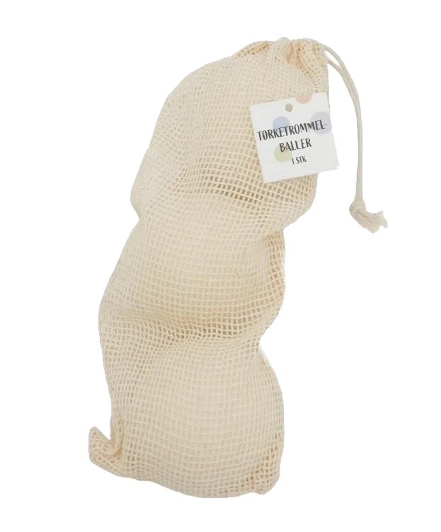 Tørketrommelballer i Ull 3stk
