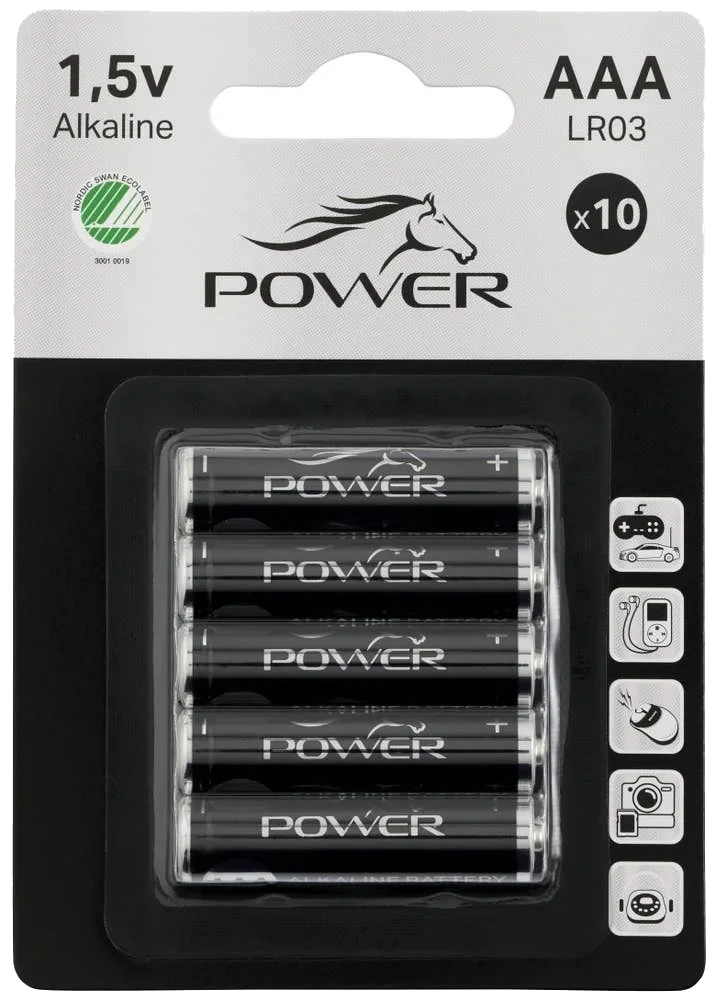 Batterier AAA/LR03