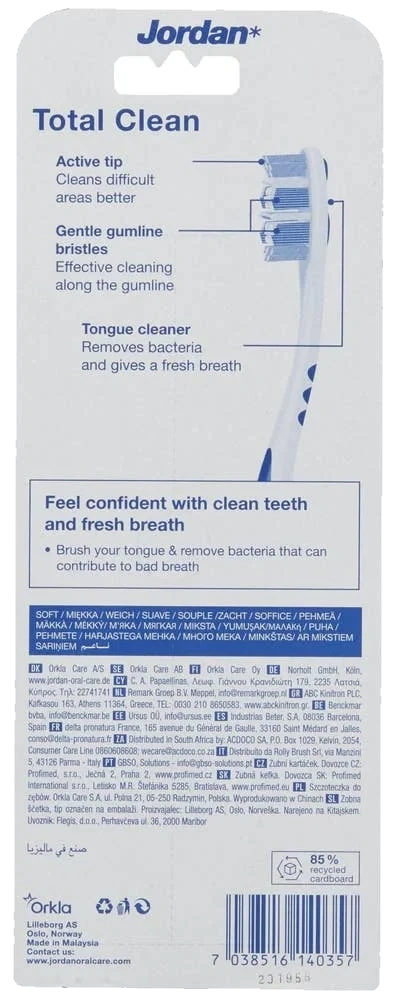 Total Clean Soft tannbørste