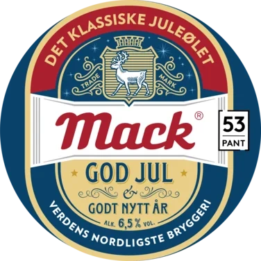 Mack Juleøl 6,5% 30l Keykeg