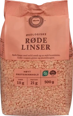 Helios Røde Linser 500 g