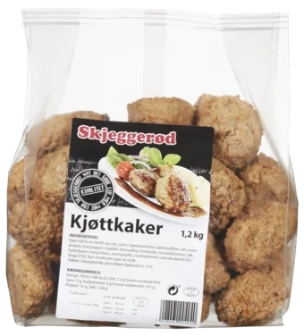 Skjeggerød Kjøttkaker 1,2kg
