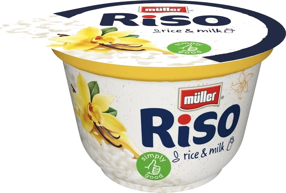 Riso ris- og melkedessert vanilje