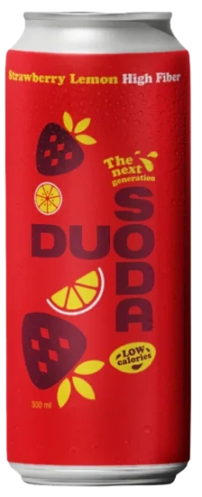 Duo Soda Strawberry Lemon 0,33l