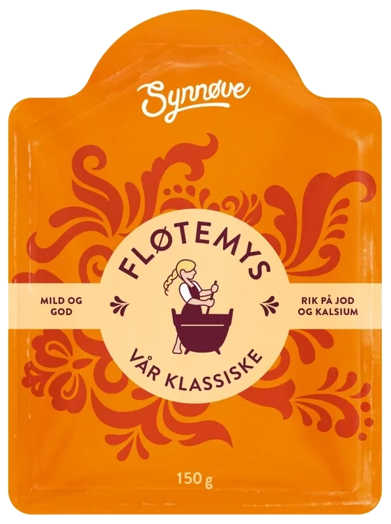 Fløtemysost skivet 105g Synnøve