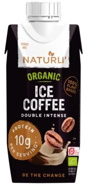 Naturli' Organic Double Intens, Ice Coffee, 330 ml